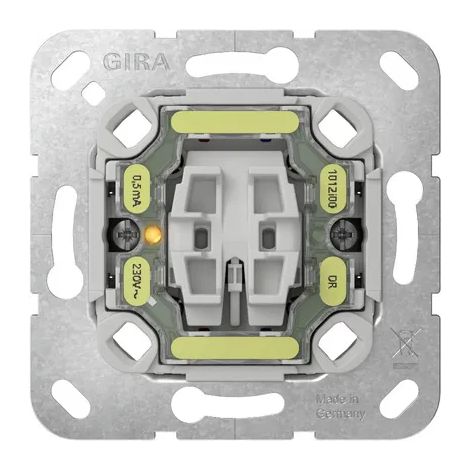 Gira Interruttore a bilanciere di controllo Off 2-p Inserto [311200], 3112 00