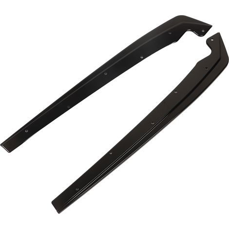 Pare-chocs arrière noir brillant, extensions latérales et déflecteurs pour BMW Série 5 G30 G31 M Sport 2017-2022 (1/5)
