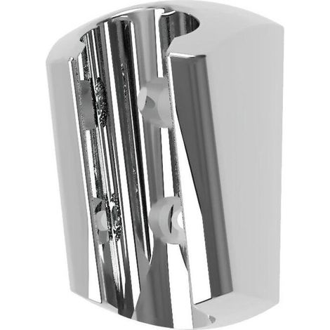 AqvaZone AqvaShower Konuswandhalter 005539150 ABS starr, verchromt
