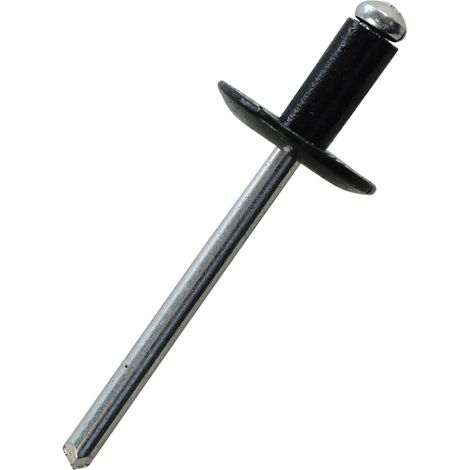 Jrp Riveting Products 3.2 x 8mm Rivets - Large Flange Head - Box of 500 (1/2)