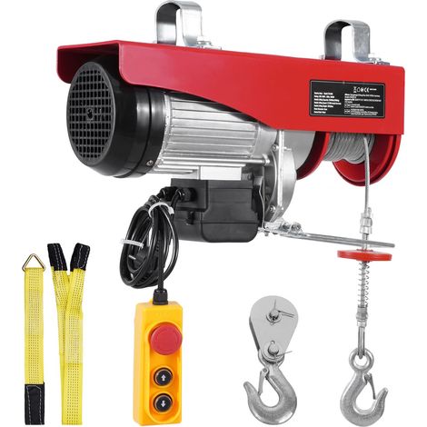 Treuil Électrique 1197,5 kg avec Télécommande Filaire 426,7 cm, 230V (1/5)