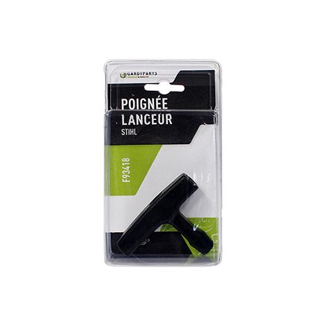 poignée de lanceur adaptable pour stihl. remplace origine: 1121-195-3400. (sous coque).
