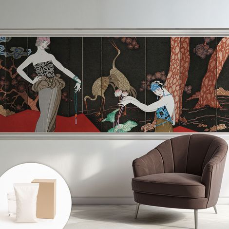 Carta Da Parati con design moderno - con motivi moderni - Fotomurali in TNT Soggiorno Camera De Letto Sala Ufficio Scena elegante 250x104 cm (1/5)