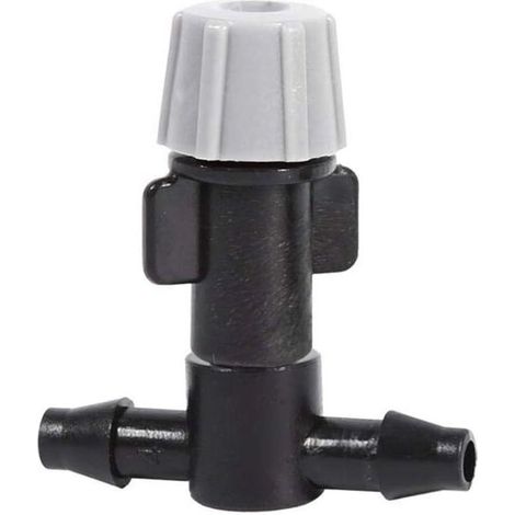 20 Pcs Gicleurs Têtes D'atomisation Buse et Té Joints Brouillard Système D'arrosage pour Patio Jardin Agricole à Effet de Serre Goutte à Goutte Irrigation De Refroidissement en Plein Air (1/4)