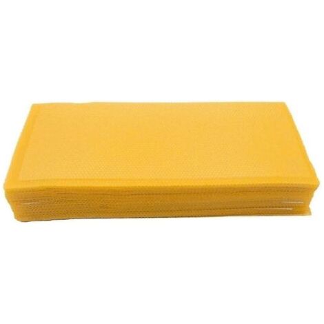 30 alvéoles pour ruches, feuilles de cire d'abeille pour la fabrication de bougies, flocons de cire d'abeille, apiculture - AquaForge (1/5)