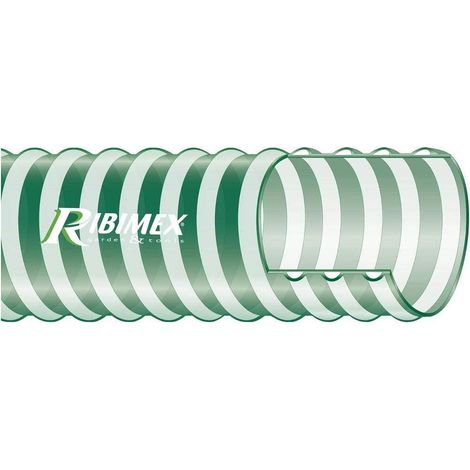 Tuyau Annelé Translucide 5m 1 po 1/2 - D.38 mm - Flexible et Résistant - D-Work