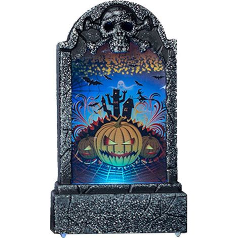 Lampe décorative Halloween pierre tombale motifs spéciaux fête bar maison citrouille (1/5)