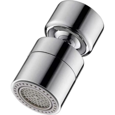 360° drehbarer Wasserhahn-Luftsprudler, M22 Wasserhahn-Luftsprudler, wassersparende Verlängerung, Wasserhahn-Filterdüse, Küchenarmatur-Luftsprudler, verstellbarer Multifunktions-Sprühkopf