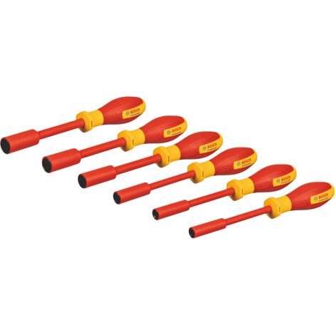 Bosch - VDE-Steckschlüssel-Set, 6-tlg. 1600A02NF3 (1/3)