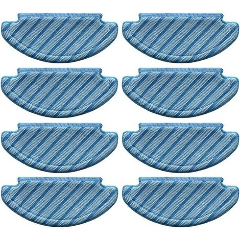 Piezas de paños/almohadillas de limpieza adecuadas para los accesorios de la aspiradora Ecovacs Deebot T8 (1/4)