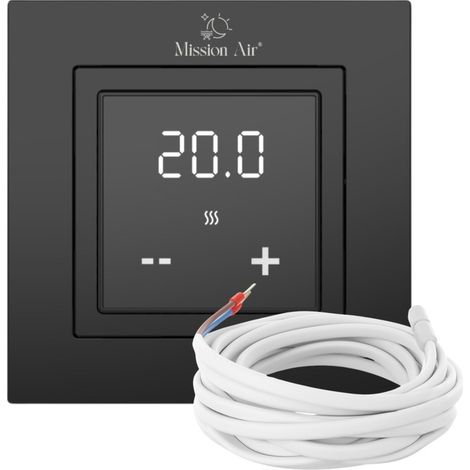 Controlador digital ARIES LCD negro (1/5)