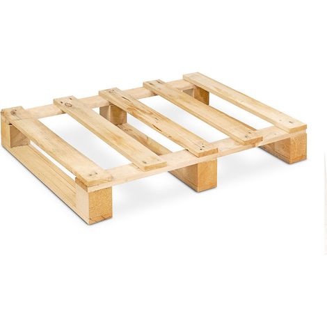 BRB 5x Holz-Einwegpalette im halben Euromaß, Einwegpalette, Halbpalette 800x600x135 mm (1/2)