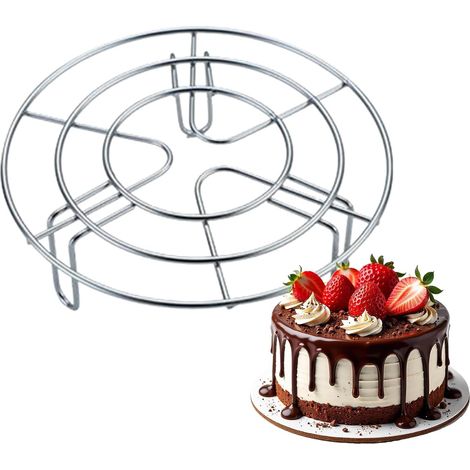 1 Grille Vapeur,Acier Inoxydable 304,Cuisson Uniforme,Support Triangle,Lave-vaisselle,Cuisine Maison Restaurant