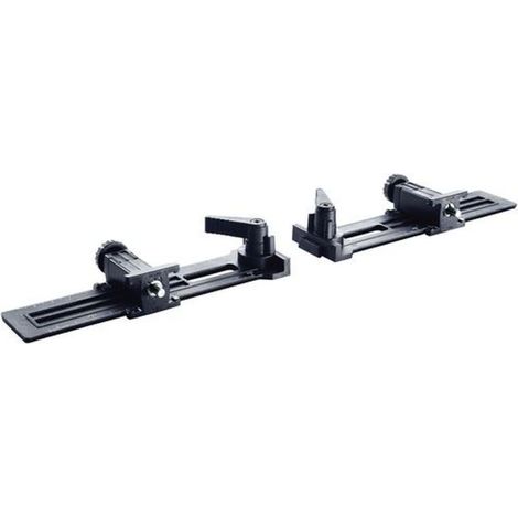 Festool – Butée de report pour défonceuse DF 500/700 – Écart de perforation 100-205 mm – Lot de 2 butées transversales pour fraisage précis