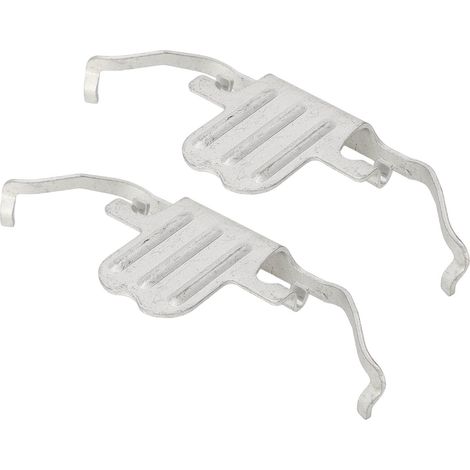 Bremsbelag-Halteklammern 34116798879 für vorderen Scheibenbremssattel, kompatibel mit BMW 1er E81 120d, 120i, 123d und 130i. (1/5)