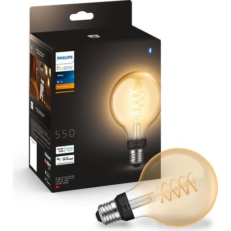 Ampoule Filament LED G95, 550lm, Pack de 1, Blanc Chaud (1/5)