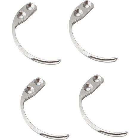 lot de 4 Detacher Antivol Crochet, Crochet Antivol, Détacheur Antivol Portable en Alliage d'Aluminium - Outil de Sécurité Polyvalent pour Retirer Étiquettes de Protection (1/4)