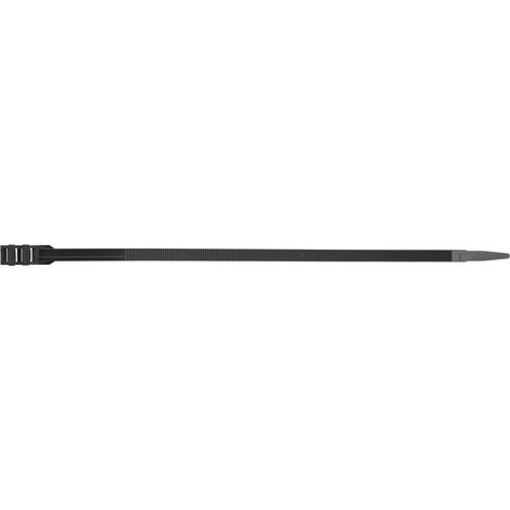 DEBFLEX - COLLIER AUTOBLOCANT 9X350 MM NOIR SACHET DE 10 - 709041 (1/4)