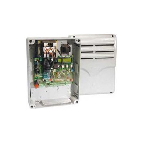 Came – Centrale de commande 230V pour 2 portes battantes – Panneau multifonction avec décodage radio intégré – Boîtier ABS étanche