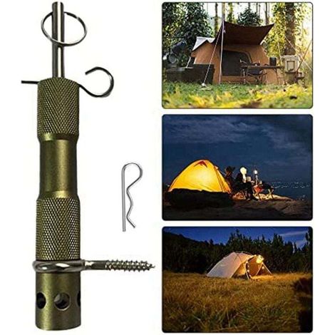 Grid Cool – Alarme périmétrique de sécurité pour camping – Alimentation par fil – Alarme sonore 120dB – Installation rapide sur terrain accidenté