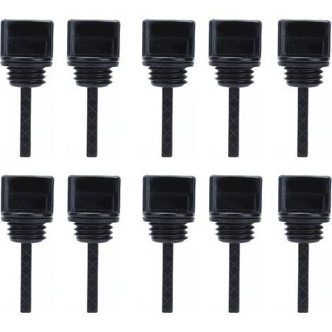 10Pcs Oil Dipstick ABS Dipsticks Replacement for GX160/168F/2KW Gasoline Engine Accessories
