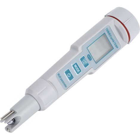 Stylo testeur numérique 4 en 1 pour la qualité de l'eau (pH, TDS, EC, température) - Eau potable et piscine (1/5)