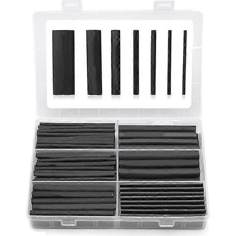 Kit Rétractables 3:1 Manchons Thermorétractables avec Adhésif, Lot de Protection pour Câbles Électriques, Isolation Étanche et Durable (1/5)