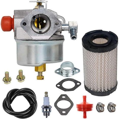 Carburateur 632795A avec filtre à air de rechange pour Tecumseh TVS90 ECV100 TVS120 TVXL90 TNT120 LAV35