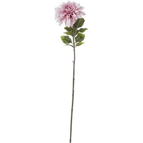 The Natural Garden Collection Dahlia (Single Stem Flower) - Plastic - Height 54 cm - Pink