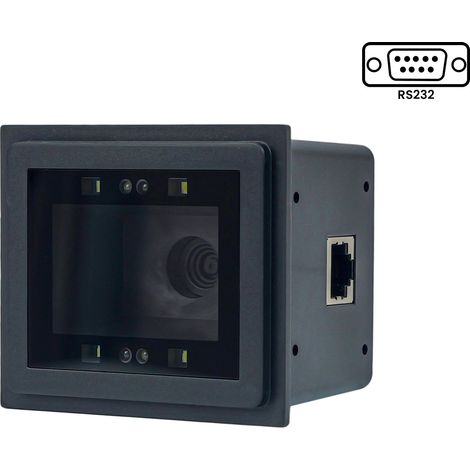 QR-Code-Lesegerät, Desktop-Scanner mit CMOS-Matrix, für Remote-Arbeit HD340-RS232 2D