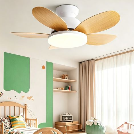 Ventilador de techo de 92 cm con luz, control remoto/control de pared, 3 temperaturas de color, 6 velocidades y temporizador. (1/5)