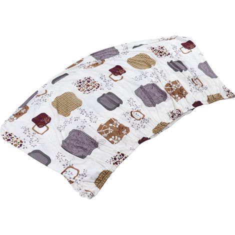 Housse de canapé sans accoudoirs, protection intégrale, motif tendance, lavable, résistante à la décoloration, haute élasticité, style rustique (1/5)