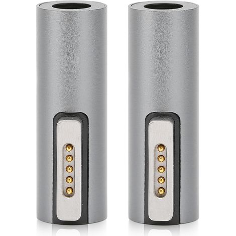 Magnetischer T-Adapter (2er-Pack) für MagSafe 2, unterstützt bis zu 5 A, 18,5–20 V, kompatibel mit iOS-Laptops. PD-Magnetadapter für iOS-Laptops. (1/5)
