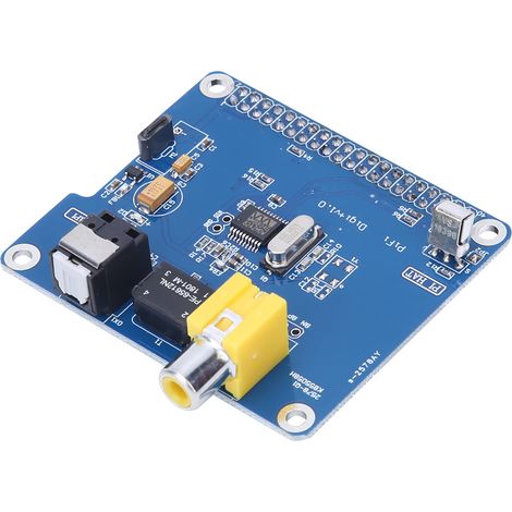 Für Raspberry Pi 3/2B HiFi DiGi Digital Soundkarte I2S SPDIF Erweiterungsplatine Glasfasermodul (1/5)