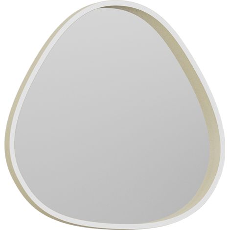 Ecaris A/P Lampada da Parete Specchio con Led 25W+5W CCT 3000K-4000K Dimmerabile, Struttura Alluminio New Beige - Gealuce (1/3)