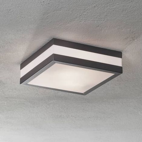 [NEUWERTIG] B-Ware Brilliant Außendeckenleuchte Außendeckenlampe Lampe Leuchte Matteo 2 x E27 IP44 (1/2)