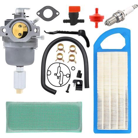 Los carburadores con referencias 799727, 698620, 794572, 791858, 792358, 793224 y 697190 son compatibles con los motores de cortacésped domésticos y autopropulsados de la marca Briggs & Stratton. (1/5)