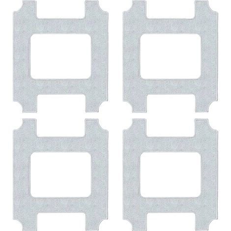 Reinigungstücher, Nass- und Trockenfunktion, kompatibel mit Lubluelu Robotern, 16PCS W200 und W201, 220V-240V EU Stecker-c (1/2)