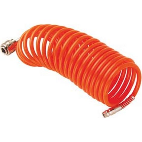 1BLISTER TUBO A SPIRALE PER COMPRESSORI CON ATTACCHI RAPIDI - ø mm.6x8 mt.30