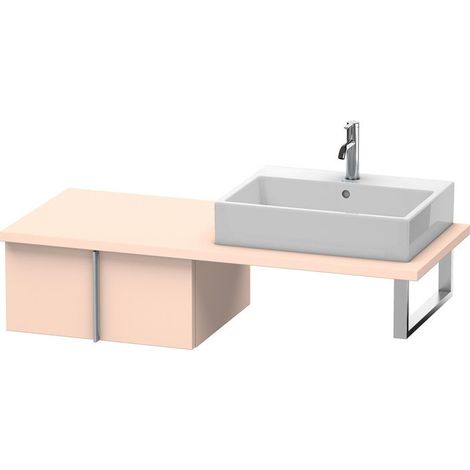 VERO mobile consolle basso 285x600x518mm albicocca peral opaco seta