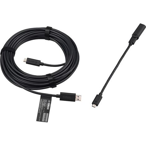 Yamaha CBL-L25AC Cable USB Tipo-A a Tipo-C 25M 10 Gbps para CS-800/CS-500