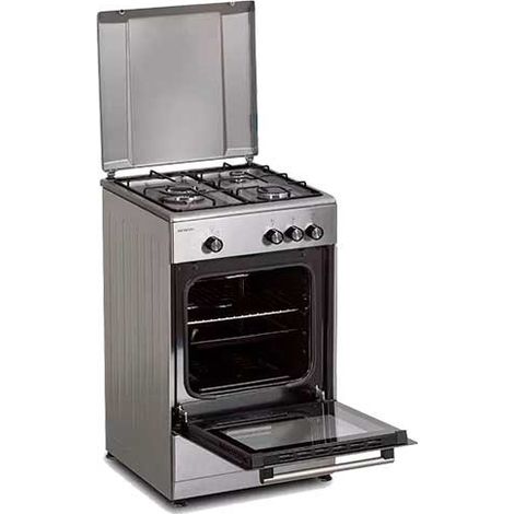 Cocina Gas 86X50X55 3Fuegos Infiniton CC57TAC Inox (1/3)
