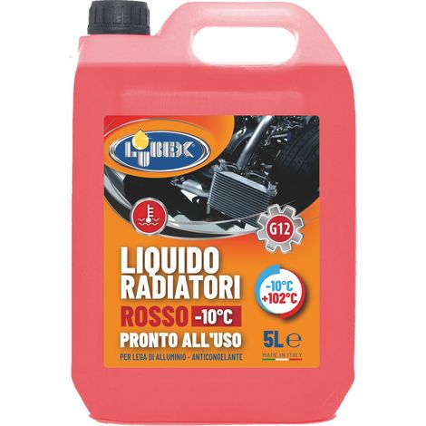 Lubex PROTETTIVO RADIATORE ROSSO lt. 5 (da -10  °C a +102  °C) 4.00 pz