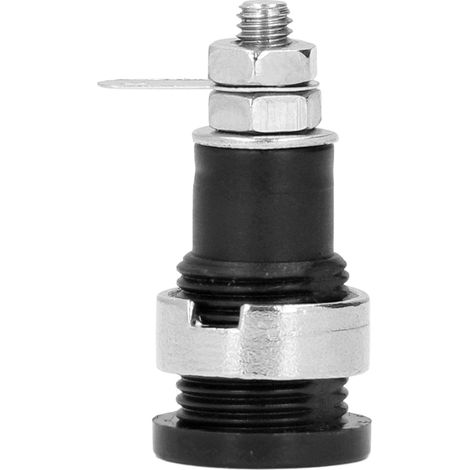 Lot de 50 prises bananes 4 mm, haute performance, matériau durable, accessoires de test électrique largement utilisés, noir (1/5)