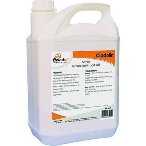 ECLADOR - Nettoyant sol à l'huile de lin - 5L (1/5)