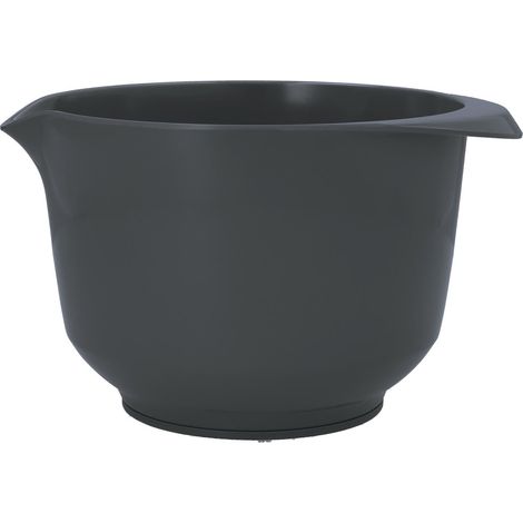 Bol mélangeur et de service, gris froid, 14,5 × 18 × 11 cm – 1 l, en PET recyclable, résistant aux rayures, passe au lave-vaisselle et au micro-ondes (1/2)