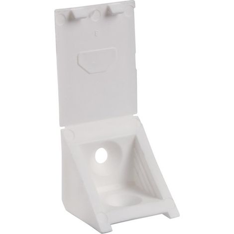 Tassello Tac'eker Bianco con 2 Fori