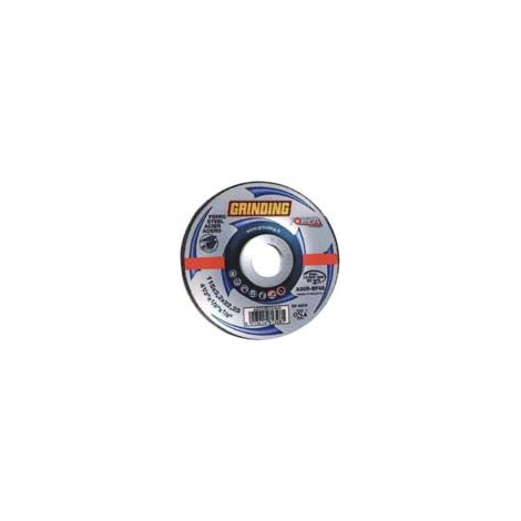 DISCHI DA TAGLIO E SGROSSO CENTRO DEPRESSO PER FERRO FORZA Ø MM.115- - ø mm.115x6 foro 22,2 da sgrosso per ferro - 10 pezzi GRINDING