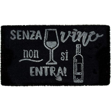 Zerbino Entrata Ingresso Casa Antiscivolo Cocco Allegro Senza Vino