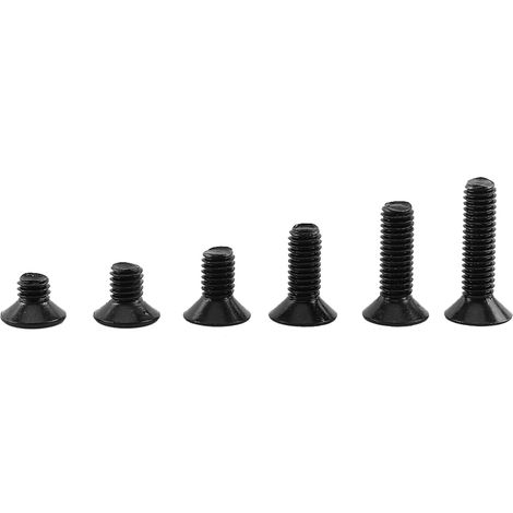 Assortment of Alloy Steel Hex Socket Screws, 300 Bolts (1/5)